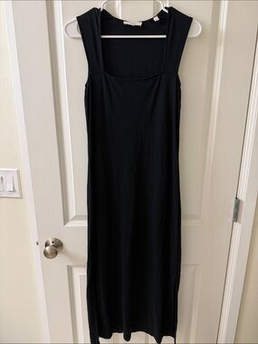 Vince Black Sleeveless Maxi Dress